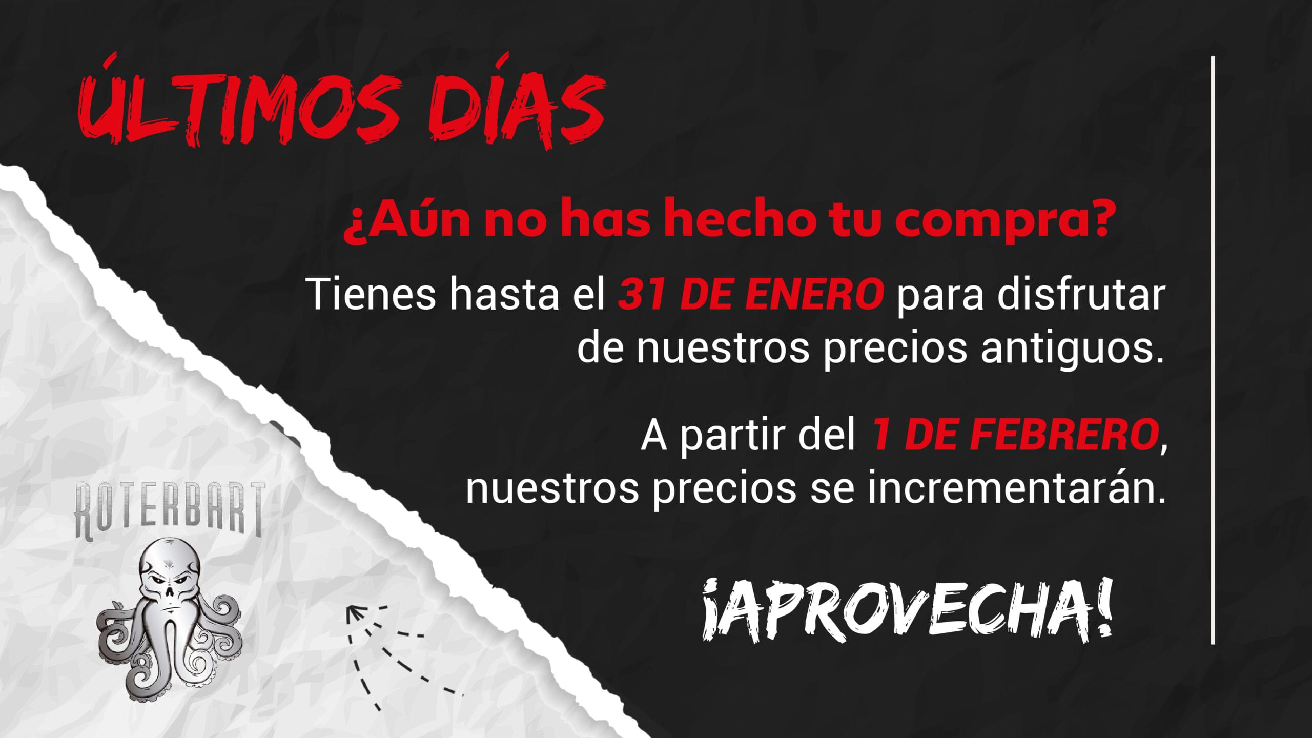 ÚLTIMOS DÍAS_roterbart.com